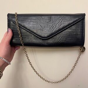 Big Buddha Navy Clutch Purse